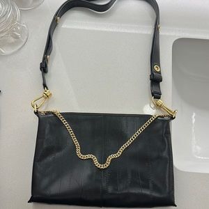 All saints black purse